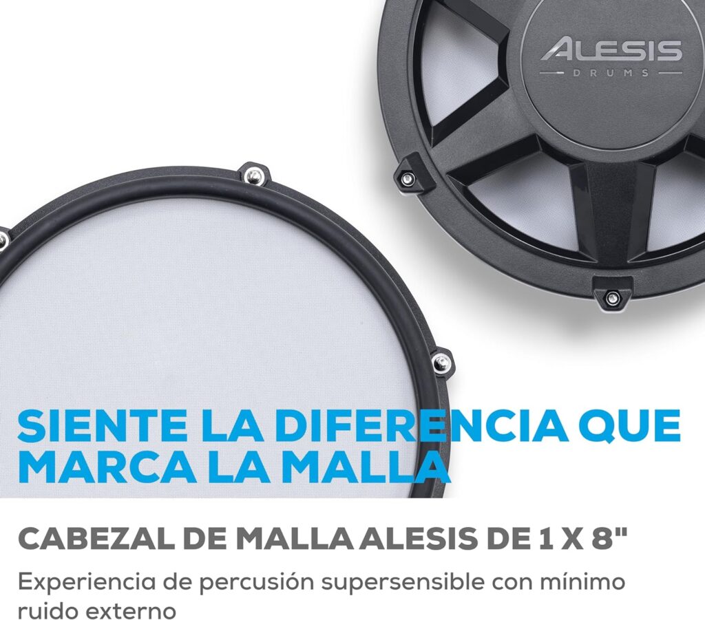 Alesis Nitro Max Kit Batería Electrónica Cabezal de Malla